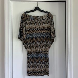 Veronica M Drop Waist Mini Dress